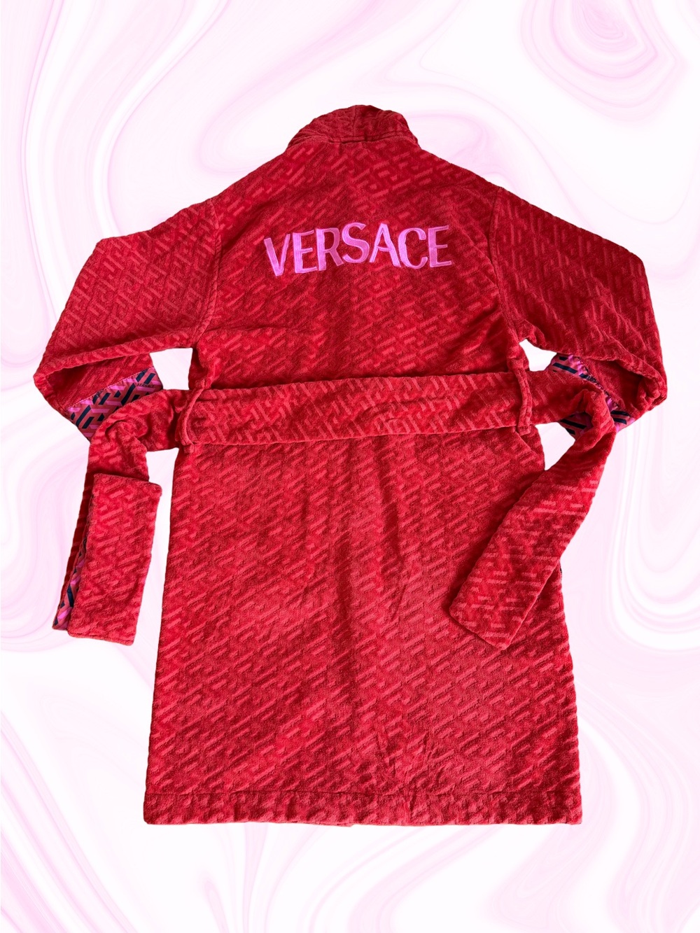 Versace Red Robe (Small) - Picture 2 of 11
